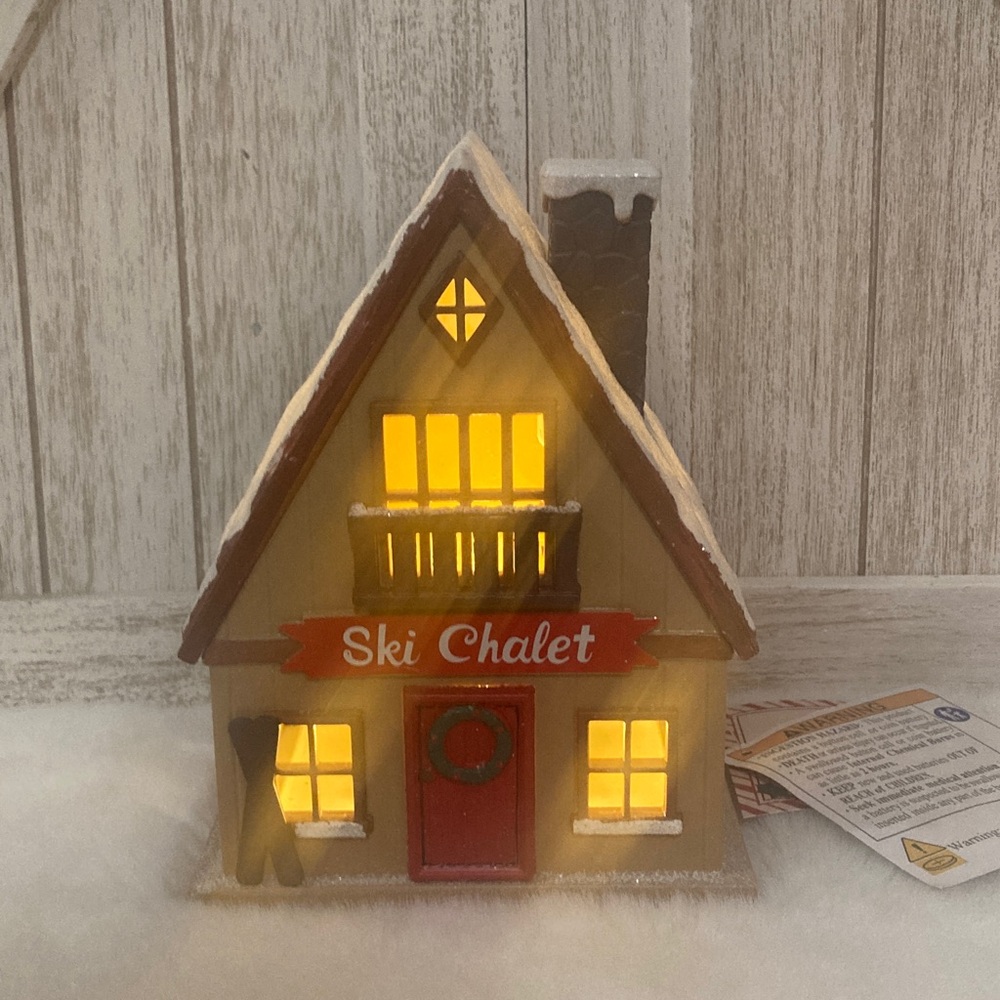 Target BP Christmas Charming Ski Chalet House